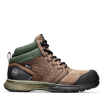 Timberland Férfi PRO Reaxion Comp Toe Munkavédelmi Bakancs Barna